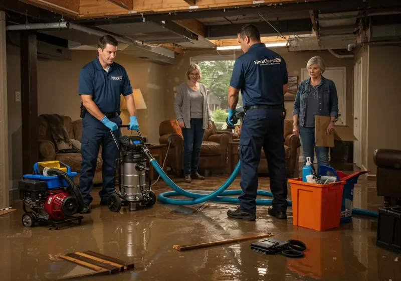 Basement Water Extraction and Removal Techniques process in Woodville, WI